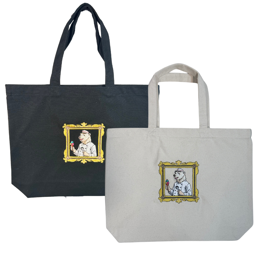 Heavy Duty Canvas Bag - Polar Bear