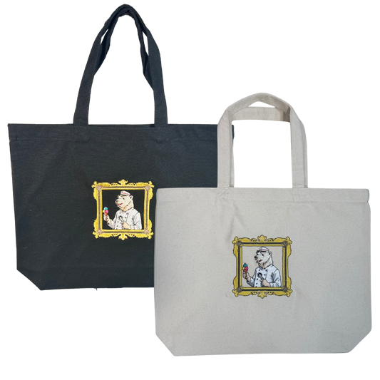 Heavy Duty Canvas Bag - Polar Bear
