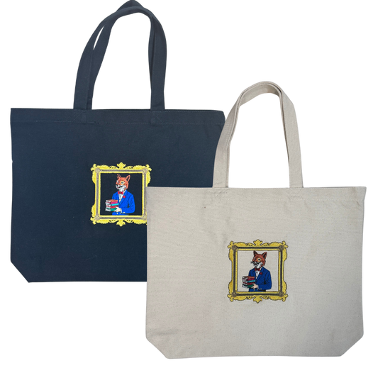 Heavy Duty Canvas Tote Bag - Fox Frame