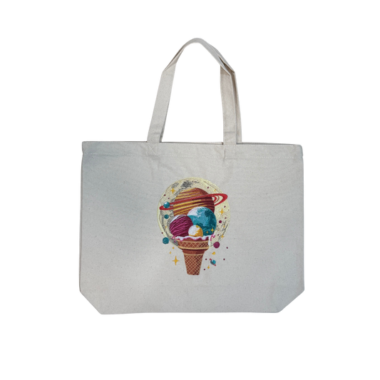 Heavy Duty Canvas Bag - Solar Ice Cream