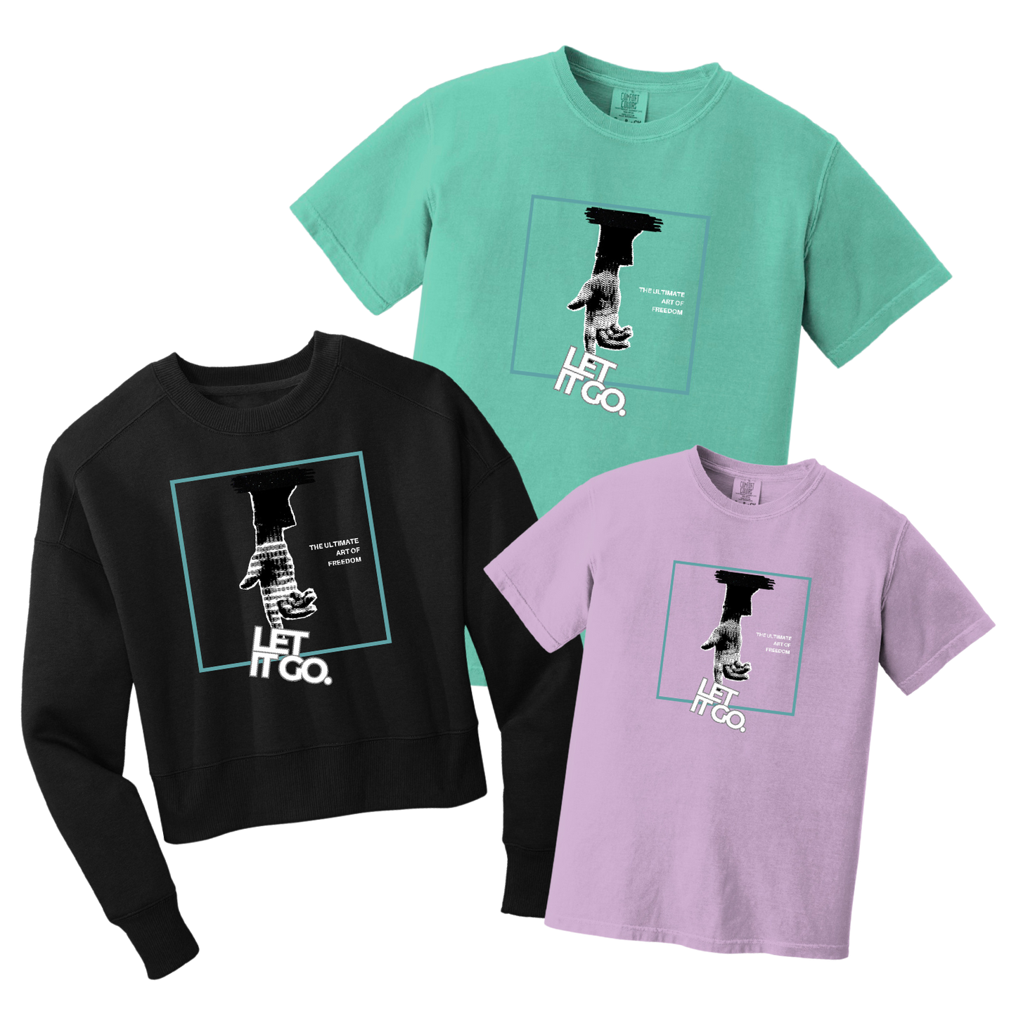 Let It Go - Short Sleeve Comfort Colors Tee